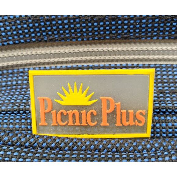 Picnic Plus Backpack Insulated Compartments Wine Bottle Holders Cutlery + More - Picture 3 of 5